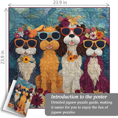 Happy Dogs Jigsaw Puzzle 1000 Pieces