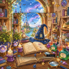 Galaxy Spell Chamber Jigsaw Puzzle 1000 Piece
