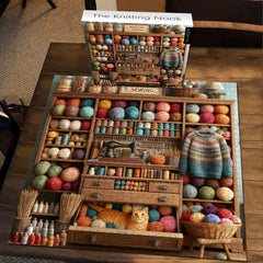 The Knitting Nook Jigsaw Puzzle 1000 Pieces