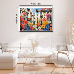 Puzzle Jardin aux Papillons 1000 pièces