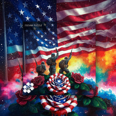 Eternal March of the Brave Jigsaw Puzzle 1000 Pieces