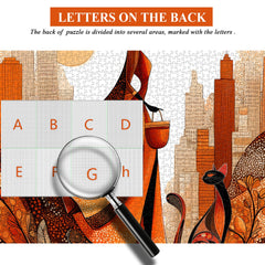 Orange Time Jigsaw Puzzle 1000 Pieces