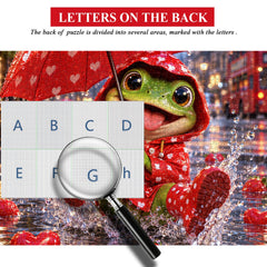 Heart Frog Jigsaw Puzzle 1000 Piece