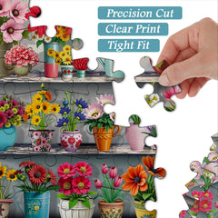 Colors in Bloom Jigsaw Puzzle 1000 Pieces