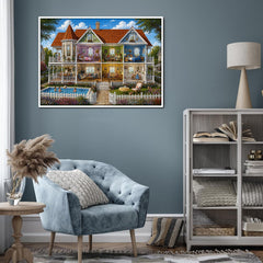 Warm Homestead Jigsaw Puzzle 1000 Piece