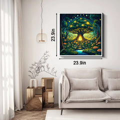 Fantasy-Wald-Puzzle 1000 Teile