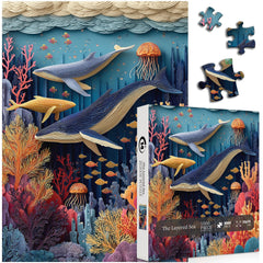 The Layered Sea Jigsaw Puzzle 1000 Pieces