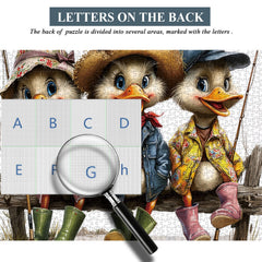 Duck Parade Jigsaw Puzzle 1000 Pieces