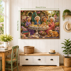 Friends Garden Tea Jigsaw Puzzle 1000 Piece