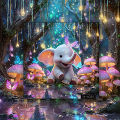 Glowwood Calf Jigsaw Puzzle 1000 Pieces