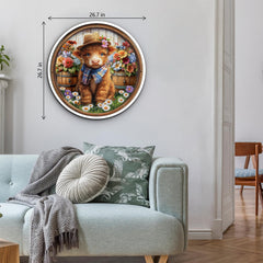 Floral Cute Calf Jigsaw Puzzle 1000 Pieces