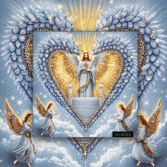 Divine Heart Radiance Jigsaw Puzzle 1000 Pieces