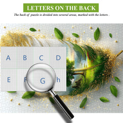 Feather Oasis Jigsaw Puzzle 1000 Pieces