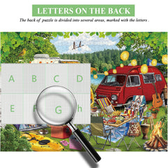Camping Time Jigsaw Puzzle 1000 Pieces