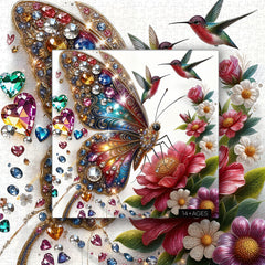 Jewelwing Symphony Jigsaw Puzzle 1000 Pieces