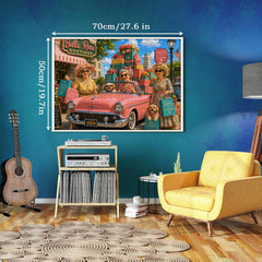 Happy Shopping Jigsaw Puzzle 1000 Piece