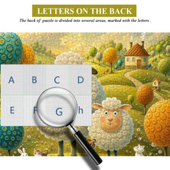 Sheep Haven Jigsaw Puzzle 1000 Pieces