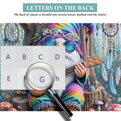 Forest Musician Gnome Jigsaw Puzzle 1000 Piece