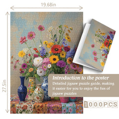 Blossom Vases Jigsaw Puzzle 1000 Pieces