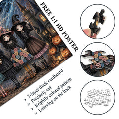 Castle Girls Jigsaw Puzzle 1000 Piece