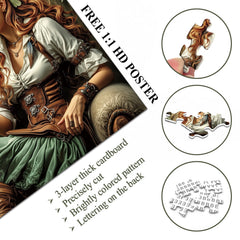 Elf Falconer Jigsaw Puzzle 1000 Pieces