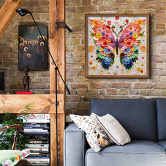 Bunte Flügel Puzzle 1000 Teile