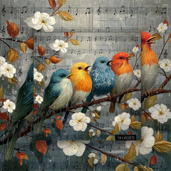 Birds' Rain Sonata Jigsaw Puzzle 1000 Pieces