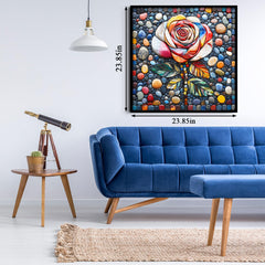 Blooming Stone Rose Puzzle 1000 Teile