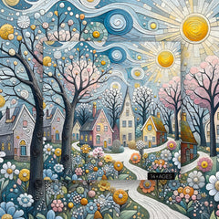 Rotating Light Town Jigsaw Puzzle 1000 Pieces