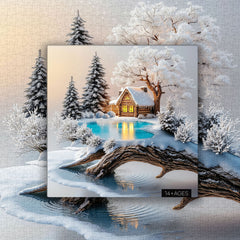 Winter's Secret Realm Jigsaw Puzzle 1000 Pieces