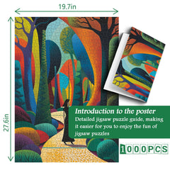 Silent Woods Jigsaw Puzzle 1000 Pieces