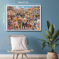 The Grand Doggy Carnival Parade Jigsaw Puzzle 1000 Piece