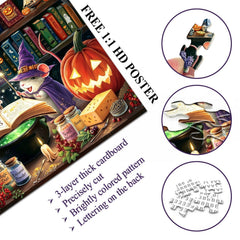 Witch Mice Spell Jigsaw Puzzle 1000 Pieces