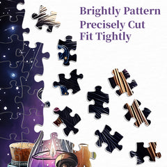 Puzzle de 1000 pièces Meow Starry Night