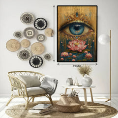 Puzzle de 1000 pièces Oeil de Lotus Mystique
