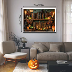 Halloween Grimoire Nook Jigsaw Puzzle 1000 Piece