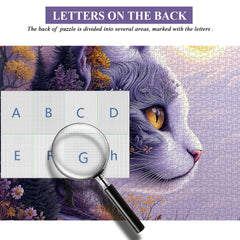Moonlit Cat Jigsaw Puzzle 1000 Pieces