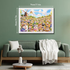 Meadow Mew Jigsaw Puzzle 1000 Piece