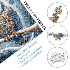 Winter Owl Jigsaw Puzzle 1000 Pieces