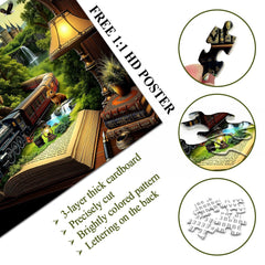 Journey Beyond the Pages Jigsaw Puzzle 1000 Pieces