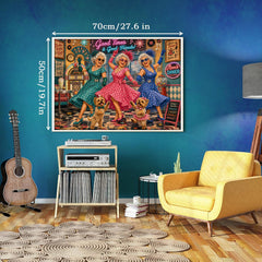 Vintage Rhythm Jigsaw Puzzle 1000 Piece