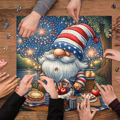 Gnome's Celebration Jigsaw Puzzle 1000 Pieces