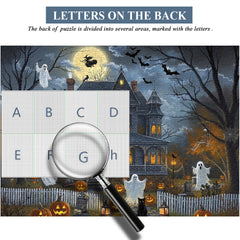 Midnight Haunted House Jigsaw Puzzle 1000 Pieces