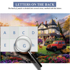 Tranquil Villa Jigsaw Puzzle 1000 Pieces