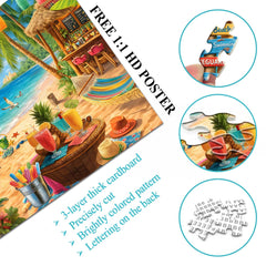 Beach Holiday Jigsaw Puzzle 1000 Pieces