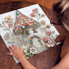 Pilzhaus-Puzzle 1000 Teile