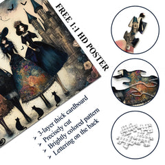 Midnight GirlsJigsaw Puzzle 1000 Pieces