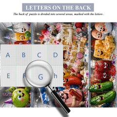 Refrigerator Food Party Jigsaw Puzzle 1000 Pieces