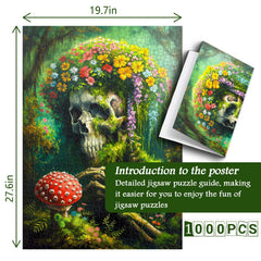 Blossoms from the Bones Jigsaw Puzzle 1000 Piece