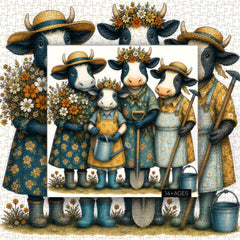 Garden Crew Jigsaw Puzzle 1000 Piece